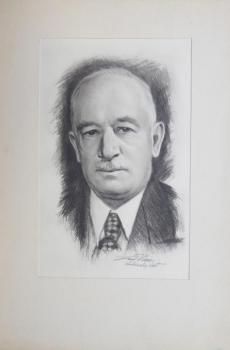 Josef Vaic - Portrét Edvarda Beneše Josef Vaic - Portrét Edvarda Beneše