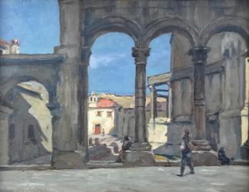 Václav Příhoda - U antické ruiny Václav Příhoda - U antické ruiny