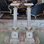 Párové sloupy / podstavce z mramoru Párové sloupy / podstavce z mramoru