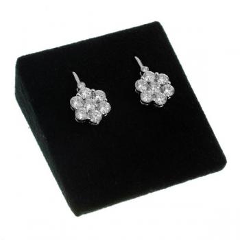 Zlaté náušnice s brilianty Zlaté náušnice s brilianty