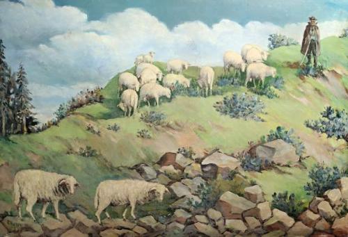 Černý : Pasáček ovcí  Černý : Pasáček ovcí