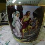 Zlacená malovaná váza - Čechy Zlacená malovaná váza - Čechy