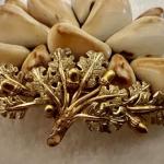 Zlatá brož - myslivecký motiv Zlatá brož - myslivecký motiv