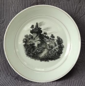 Talířek / miska s měditiskem, zn. F&R ( Březová ) Talířek / miska s měditiskem, zn. F&R ( Březová )