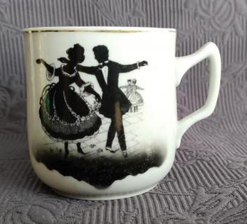 Hrnek - Rokoko - Taneční pár  Hrnek - Rokoko - Taneční pár