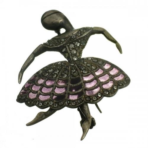 Stříbrná brož  Stříbrná brož