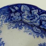 Dekorační modrý talíř  - A. Nowotny, Altrohlau  Dekorační modrý talíř  - A. Nowotny, Altrohlau