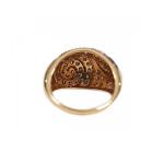 Zlatý prsten s brilianty Zlatý prsten s brilianty