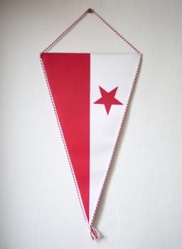 Sportovní vlaječka TJ Slavia Praha Sportovní vlaječka TJ Slavia Praha