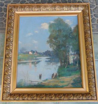 Obraz olej Polsko Ostrowski Obraz olej Polsko Ostrowski