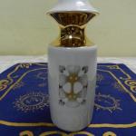 Zlacená porcelánová váza, styl brusel - Lesov Zlacená porcelánová váza, styl brusel - Lesov