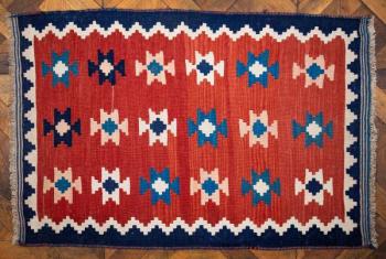 Ručně vázaný kelim Ghashghai 130 X 83 cm Ručně vázaný kelim Ghashghai 130 X 83 cm