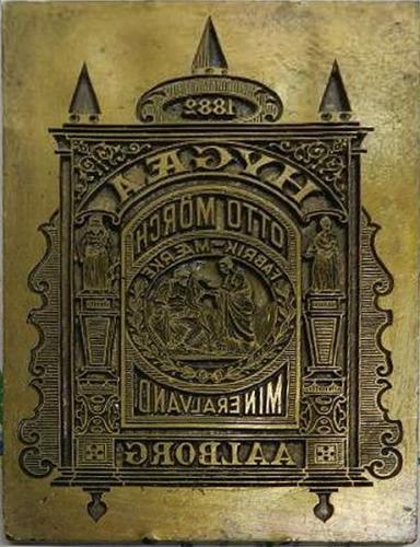 Mosazná raznice - Otto Mörch, Fabrik Maerke Mosazná raznice - Otto Mörch, Fabrik Maerke