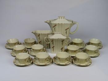 Kávový servis pro 12 osob ve stylu art deco Kávový servis pro 12 osob ve stylu art deco