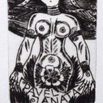 Olga Čechová - 3 x Ex libris, Akt v jablku, PF 198 Olga Čechová - 3 x Ex libris, Akt v jablku, PF 198