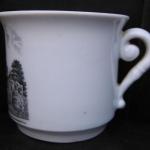 Šálek s měditiskem-hrad Škvárovník v Teplicích Šálek s měditiskem-hrad Škvárovník v Teplicích