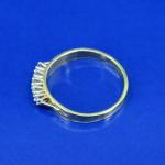 Au 750/1000/ 4,30 g, brilliant cut diamonds cca 0,20 ct Au 750/1000/ 4,30 g, brilliant cut diamonds cca 0,20 ct