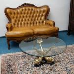 Vintage konferenční stolek Hollywood regency Vintage konferenční stolek Hollywood regency