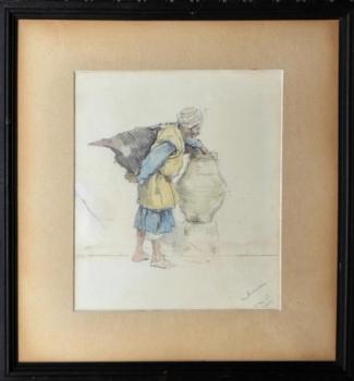 Egyptský prodavač vody Egyptský prodavač vody