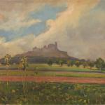 Veselý Veno: Kunětická hora, dat. 1943 Veselý Veno: Kunětická hora, dat. 1943