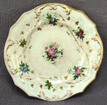 Talíř, květinový motiv I.  Talíř, květinový motiv I.