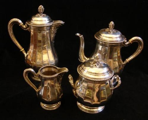 Stříbrný servis 4 kusy Stříbrný servis 4 kusy