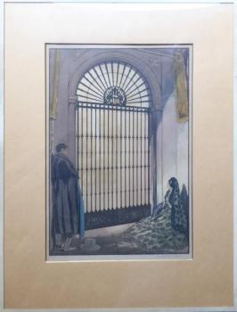 André Lambert (1884-1967) - Čekání na audienci André Lambert (1884-1967) - Čekání na audienci