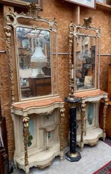 Párové konzolové toaletky  Párové konzolové toaletky