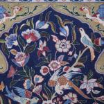 Perský kobereček z Isfahanu. Hedvábná osnova. 109 Perský kobereček z Isfahanu. Hedvábná osnova. 109