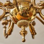 Francouzský empírový lustr s hady Francouzský empírový lustr s hady