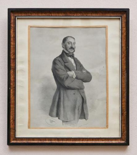 Grafika gentlemana z 19. století Wien Grafika gentlemana z 19. století Wien