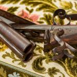 Bernard perkusní brokovnice, originál 19. století Bernard perkusní brokovnice, originál 19. století