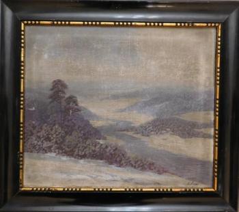 Ladislav Vraný (1851 - 1907) -Zimní krajina Ladislav Vraný (1851 - 1907) -Zimní krajina