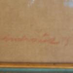 Ondráček R. : Portrét dívky, dat. 1939 Ondráček R. : Portrét dívky, dat. 1939