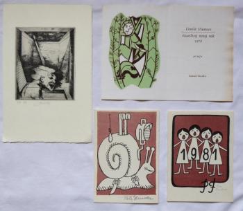 PF 1978 Samuel Stanko, PF 1981 Eva Landrová, Petr  PF 1978 Samuel Stanko, PF 1981 Eva Landrová, Petr