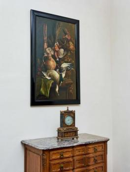 Lovecké zátiší. Olej. D. Huyvetter Lovecké zátiší. Olej. D. Huyvetter