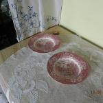 Talíře Staffordshire England 2 kusy Talíře Staffordshire England 2 kusy