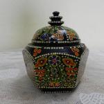 Ručně malovaná dřevěná dóza - Alois Petrus Ručně malovaná dřevěná dóza - Alois Petrus