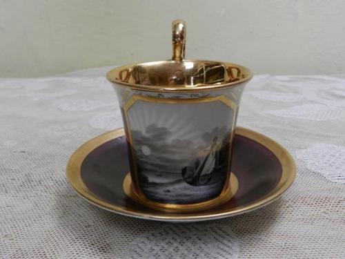 Porcelánový hrnek, ŠaPo - Vídeň, 1817 Porcelánový hrnek, ŠaPo - Vídeň, 1817