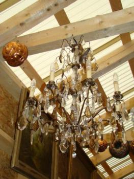 Lustr s ověsky osmiramenný Lustr s ověsky osmiramenný