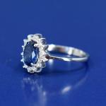 Au 750/1000/ 2,65 g, brilliant cut diamonds 0,14 ct Au 750/1000/ 2,65 g, brilliant cut diamonds 0,14 ct