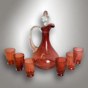 Likérová souprava 7ks - Egermann / T 8288 Likérová souprava 7ks - Egermann / T 8288