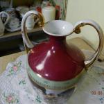 Zlacená malovaná váza - Čechy Zlacená malovaná váza - Čechy