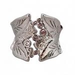 PRSTEN ”LISTY” S KŘIŠŤÁLEM PRSTEN ”LISTY” S KŘIŠŤÁLEM