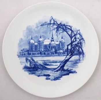 Závěsný talíř se zámkem Moritzburg - Meissen Závěsný talíř se zámkem Moritzburg - Meissen