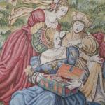 Gobelín / tapiserie s motivem bohatství 136 X 185  Gobelín / tapiserie s motivem bohatství 136 X 185