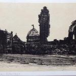 Jaroslav Šváb - Drážďany, Ulička s věží Jaroslav Šváb - Drážďany, Ulička s věží