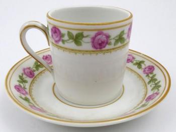 Moka šálek s šípkovými růžemi - Rosenthal Moka šálek s šípkovými růžemi - Rosenthal