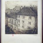 S.G.Maran - Pohled na střechy domů S.G.Maran - Pohled na střechy domů