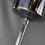 Chromový lustr, fa. Drupol, typ: 21 214, Čechy 1970 Chromový lustr, fa. Drupol, typ: 21 214, Čechy 1970